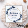 Square Save The Date Magnets
